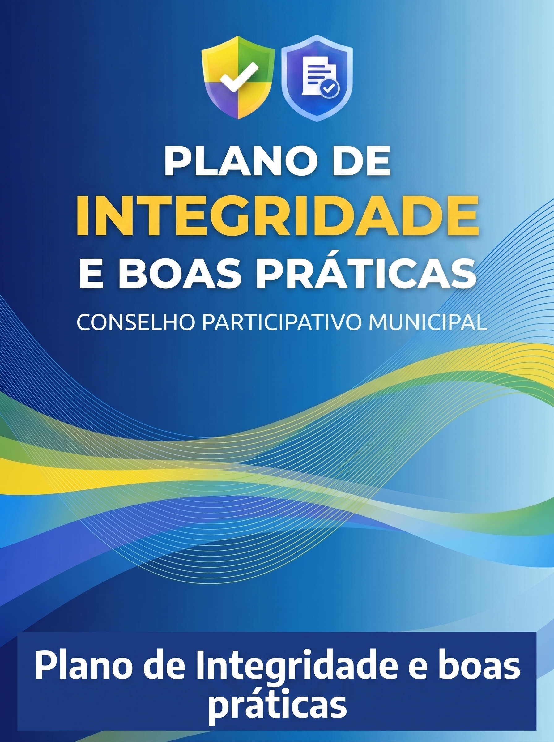capa do material Plano de Integridade